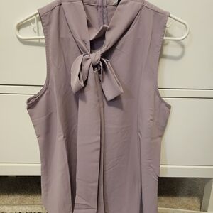 41 Hawthorn Sleeveless Mauve Blouse
